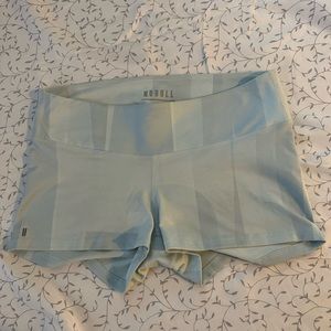 Nobull Katrin Davidsdottir Shorts 2”. Size M. Light Blue.